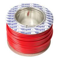 rapid gw010600 extra flexible wire red 25m