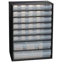 raaco 132091 c9 34 steel storage cabinet 34 drawer