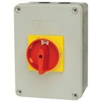rapid bb404p 40a 4 pole rotary isolator switch