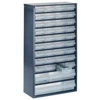 raaco 137430 1200 series 1240 123 cabinet 40 mixed drawers