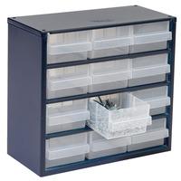 raaco 137553 600 series 612 02 cabinet 12 drawers