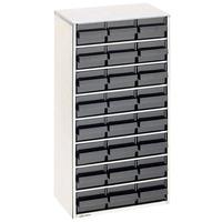 Raaco 102537 1224-02 ESD Cabinet 552 x 306 x 150mm 24 Drawer