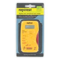 rapitest digital mini electrical test meter