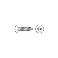 Raised head self-tapping screw 4.8 mm 90 mm Pozidriv ISO 7049 Steel zinc galvanized 250 pc(s) TOOLCRAFT 147647