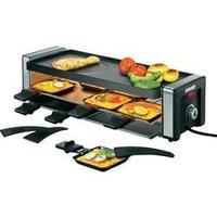 Raclette Unold Delice with hot stone, with manual temperature settings Black/silver