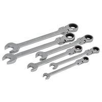 Ratchet Combination Spanner Set 6 Piece