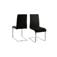 Radius Pair of Cantilever Dining Chairs