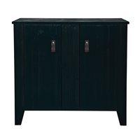 RAF 2 DOOR CABINET in Black