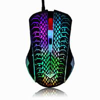RAJFOO DN16066 2400 DPI Optical USB Wired Gaming Mouse Mice For MAC PC Laptop