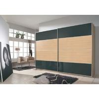 rauch juwel a sliding wardrobe with wood decor centered