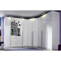 Rauch Elan H Folding and Hinged Door Mirrored Wardrobe with Panorama Appearance - Starter Units