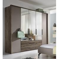 rauch steffen manila wardrobe with middle door in crystal mirror