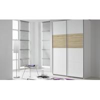 rauch quadra extra sliding wardrobe front and application wood decor