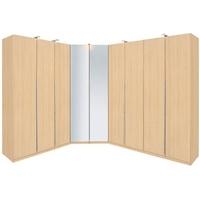 Rauch Elan B Folding Door Wardrobe - Mirrored Doors with Starter Units and Extension Units
