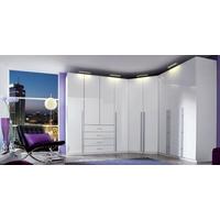 Rauch Elan H Folding and Hinged Door Wardrobe with Panorama Appearance - Starter Units