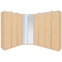 Rauch Elan B Hinged Door Wardrobe - Mirrored Doors with Starter Units and Extension Units