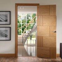 Ravenna Oak Flush Panel Door