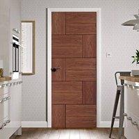 Ravenna Walnut Flush Door, Prefinished