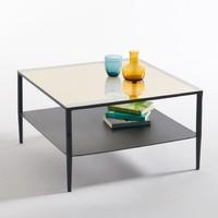 Razzi Steel and Glass Coffee Table