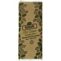 Rawr Chocolate Org After Dinner Mint Raw Choc 60g X 10 (Pack of 10)