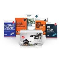 RAF OFFICER OASC Platinum Box Set: RAF Officer and Aircrew Selection Centre OASC, Planning Exercises, Armed Forces Tests, Speed, Distance and Time and