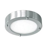 Ranex Verona 3000.021 Ceiling Light Stainless Steel / Glass 19 cm