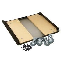 Rackz Castor Base Kit to fit Racks From 12 to 35U Supplied with Fixings