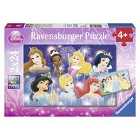 Ravensburger - 08872 - Classic Children\'s Puzzle - Disney Princesses - Princesses Meeting DP 2 x 24 Pieces