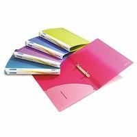 rapesco ring a4 binder 15mm assorted pack of 10