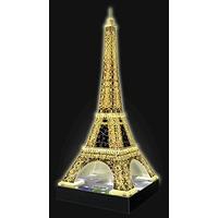 Ravensburger Eiffel Tower - Night Edition, 216pc 3D Jigsaw Puzzle