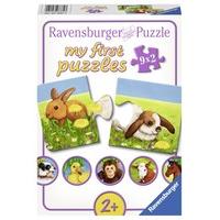 ravensburger 07331 3 adorable animals puzzle
