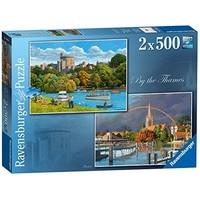 Ravensburger By the Thames 2x 500pc Jigsaw Puzzle