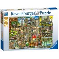 ravensburger colin thompson bizarre town 5000pc jigsaw puzzle