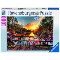 Ravensburger Bicycles in Amsterdam, 1000pc Jigsaw Puzzle