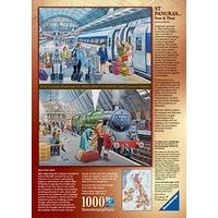 ravensburger st pancras now and then jigsaw puzzle 1000 piece