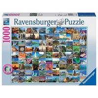 Ravensburger 99 Beautiful Places on Earth 1000 Piece Puzzle