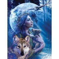 Ravensburger Puzzle - Goddess of the Wolves (1000 pieces)