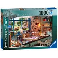 ravensburger my haven no 1 the craft shed 1000pc jigsaw puzzle