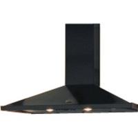 Rangemaster Chimney Hood 90cm Black/Chrome