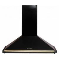 rangemaster classic chimney hood 90cm black and brass