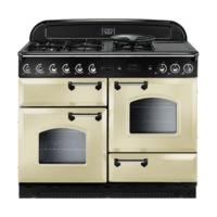 rangemaster classic 110 dual fuel creambrass