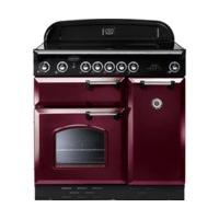 Rangemaster Classic 90 Dual Fuel Cranberry/Chrome