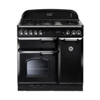 rangemaster classic 90 electric ceramic blackbrass