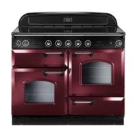 Rangemaster Classic 110 Dual Fuel Cranberry/Chrome