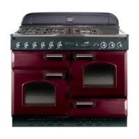 Rangemaster Classic 110 Natural Gas Cranberry/Brass