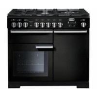 rangemaster professional deluxe 100 dual fuel black