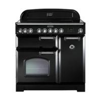 Rangemaster Classic Deluxe 90 Electric Ceramic Gloss Black