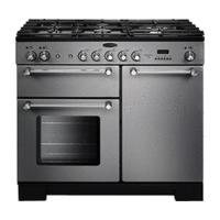 Rangemaster Kitchener 100 DF Stainless Steel/Chrome