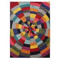 Radiant Spiral Rug