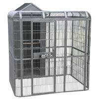 Rainforest Cages RC Parrot Aviary with House
